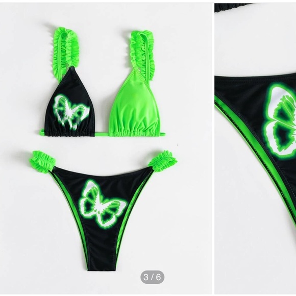 Dolls Kill Swim Butterfly Bikini Poshmark